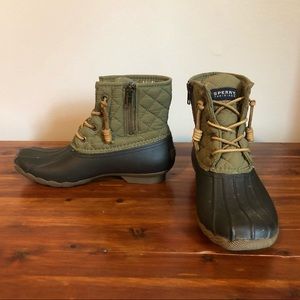 Sperry Saltwater Quilted Duck Boot